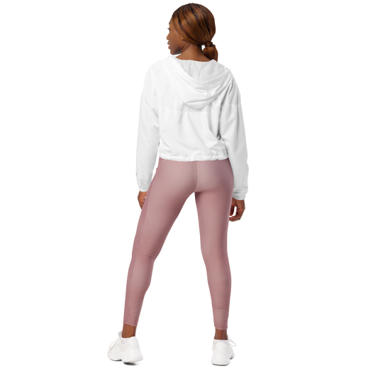 White Mandala Windbreaker – Vaallá Collection