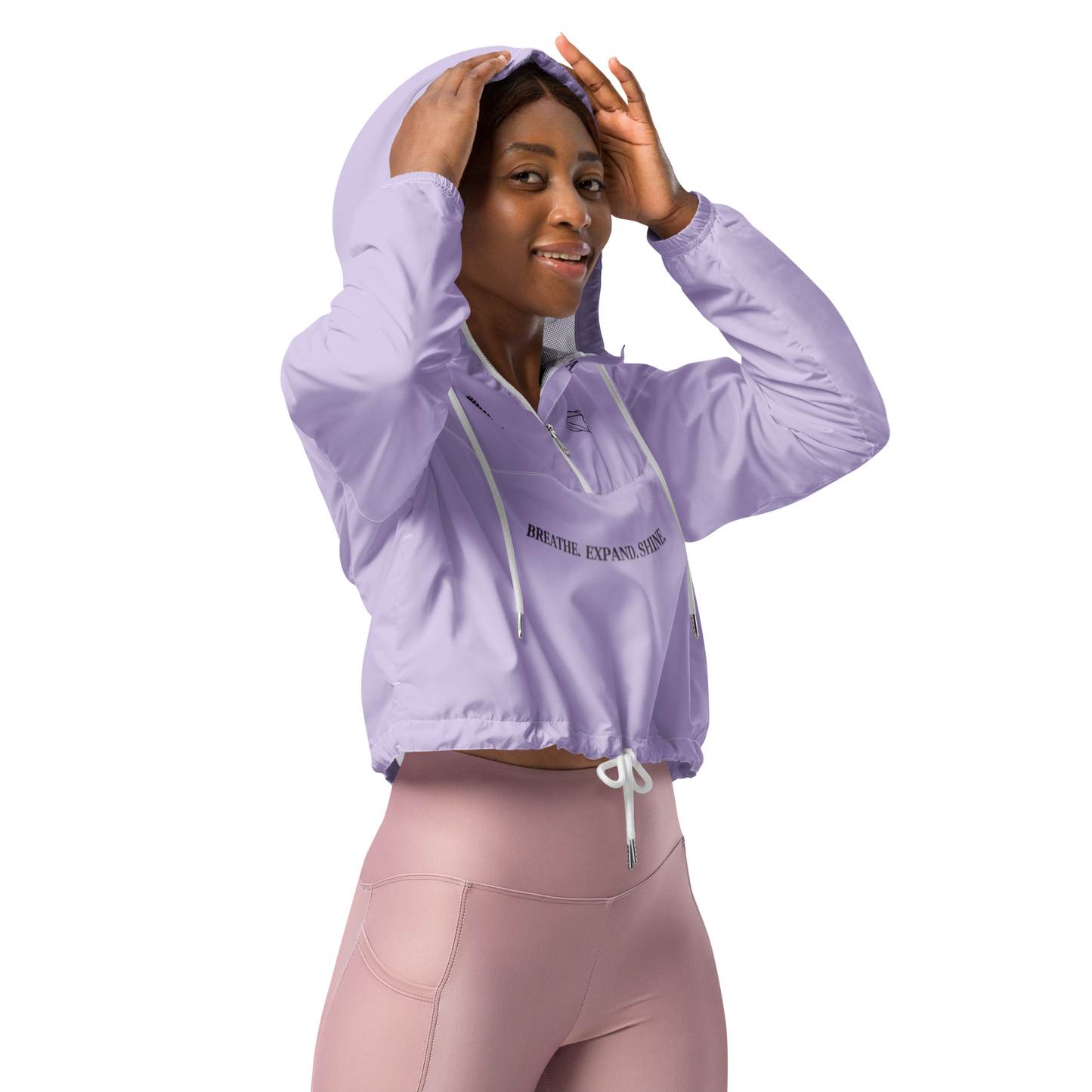 Lavender Shine Windbreaker – Vaallá Collection