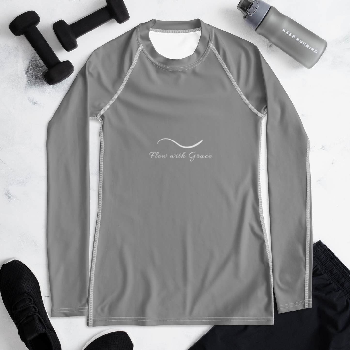 Flow with Grace Long Sleeve Tee – Vaallá Collection