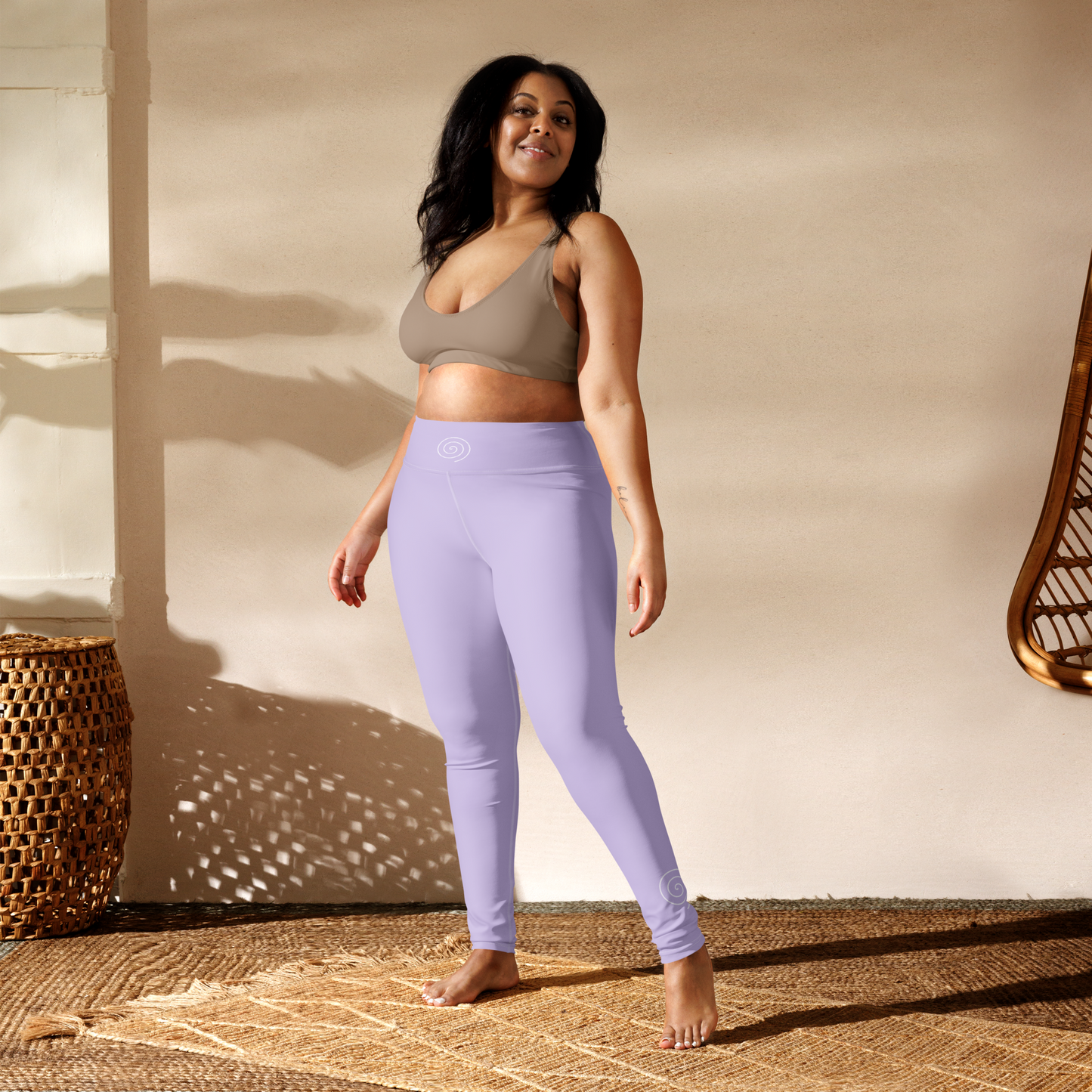 Lavender Spiral Leggings – Vaallá Collection