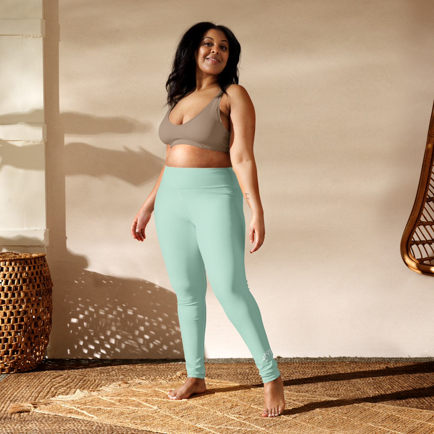 Green Lotus Leggings – Vaallá Collection