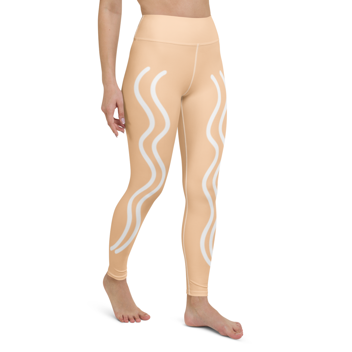 Beige Flow Leggings – Vaallá Collection
