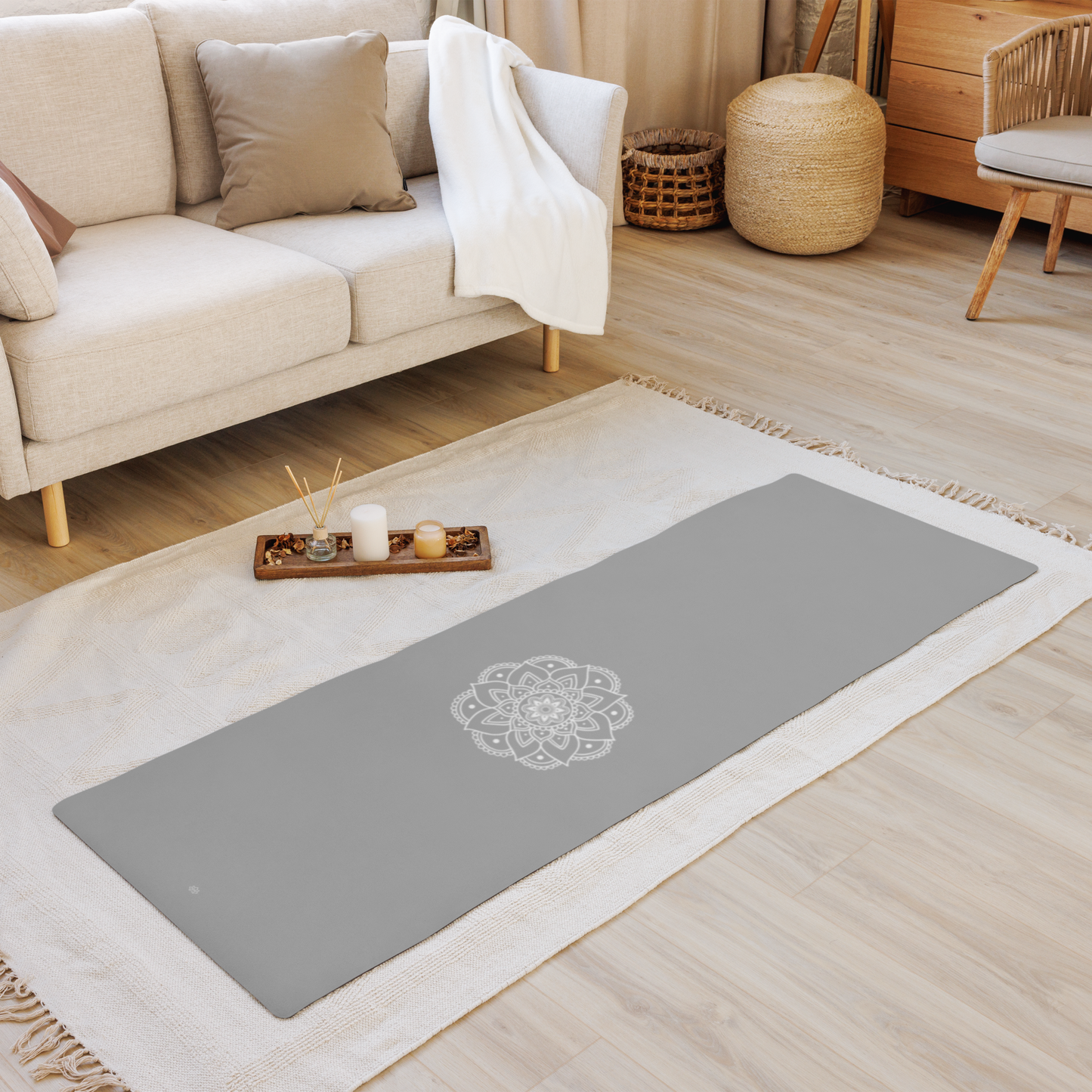 Mandala of Light Yoga Mat