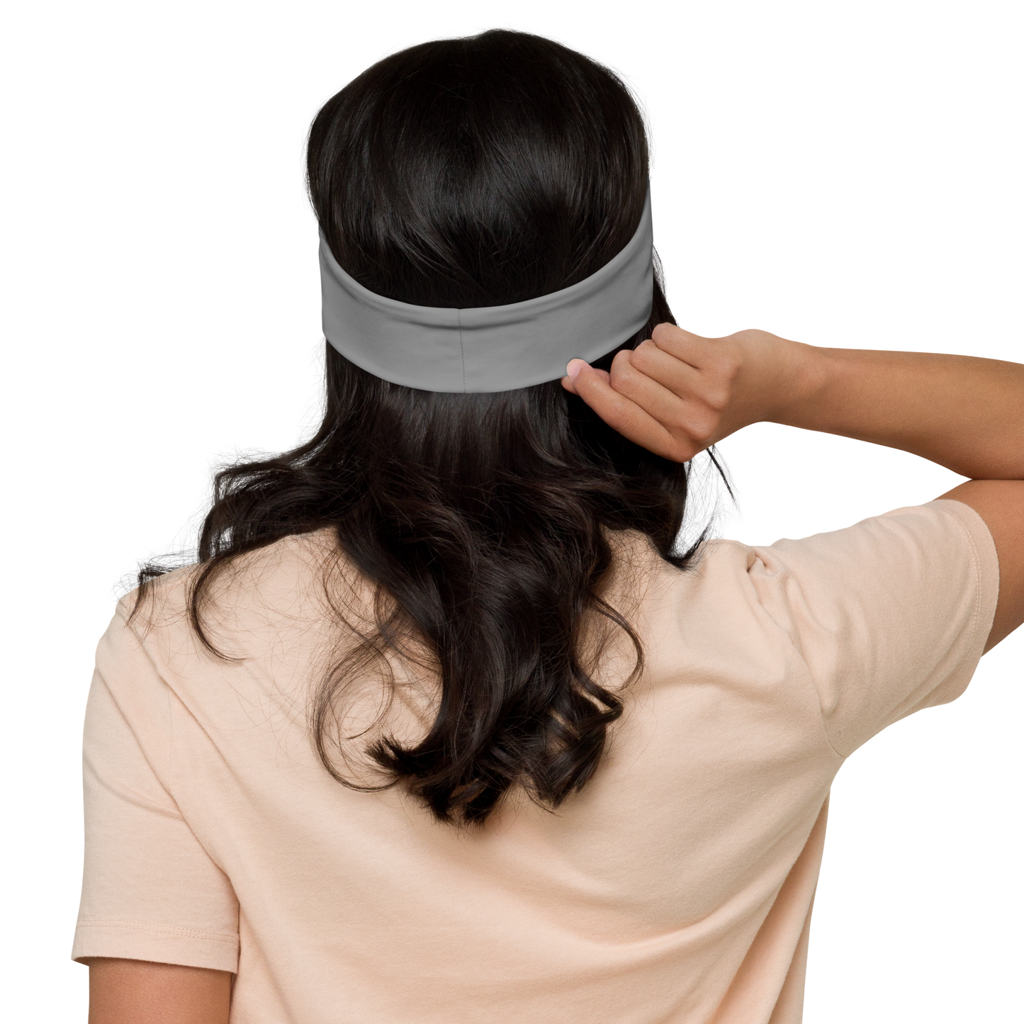 Grey Stone Mandala Headband