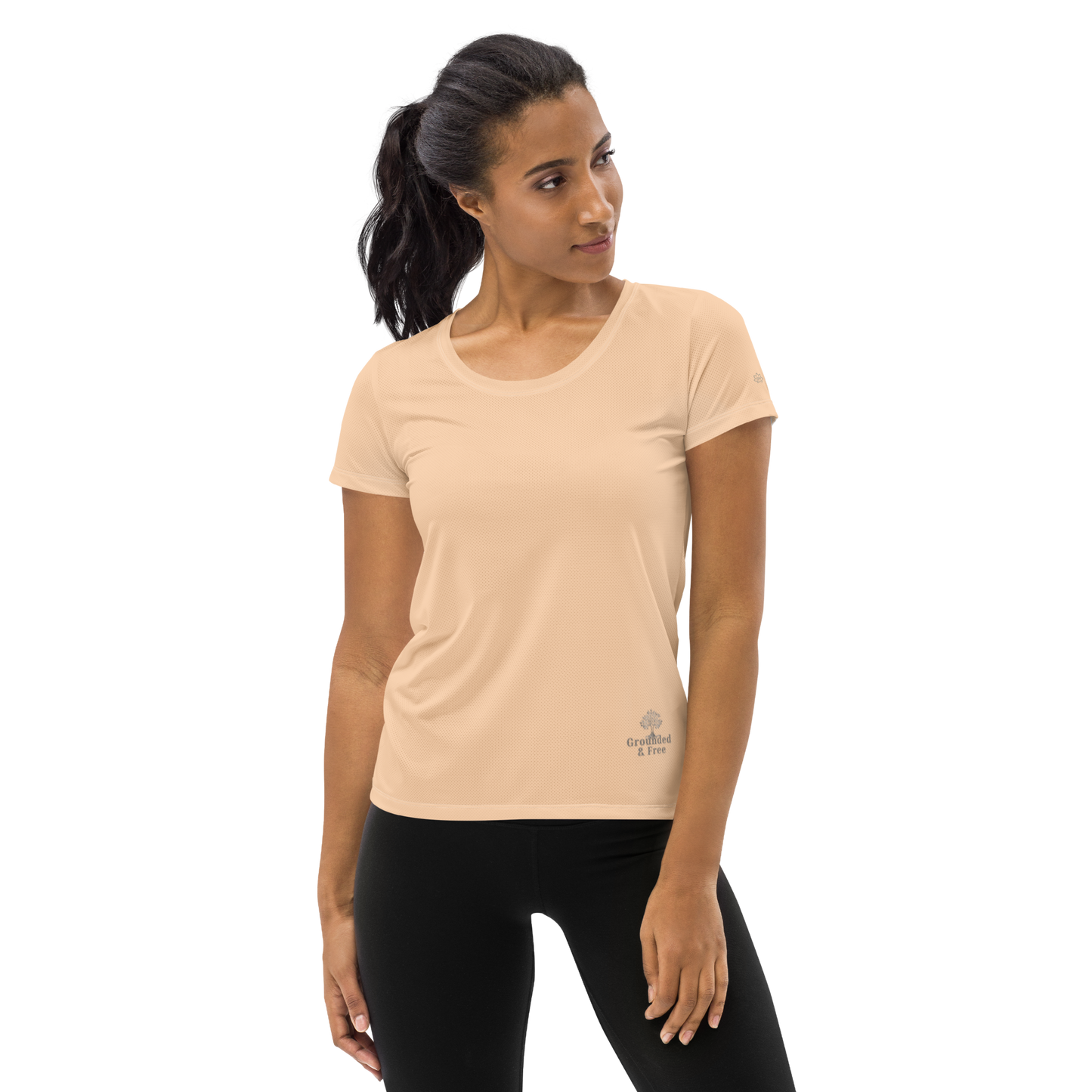 Grounded & Free Short Sleeve Tee – Vaallá Collection