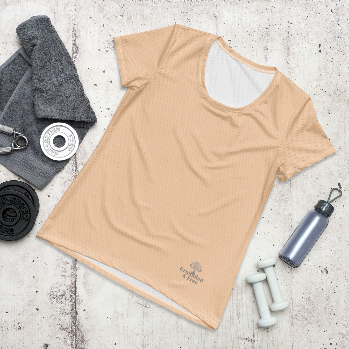 Grounded & Free Short Sleeve Tee – Vaallá Collection