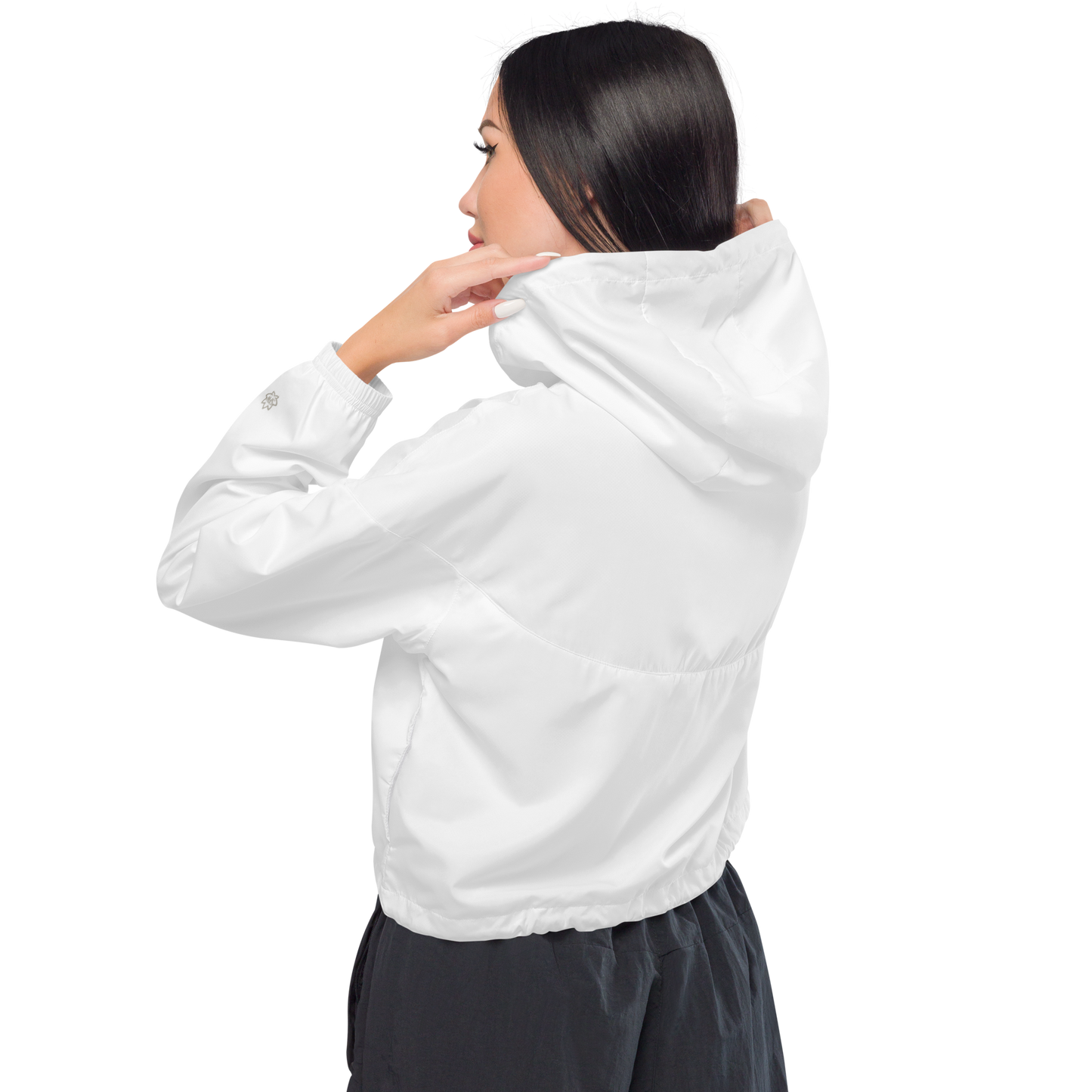 White Mandala Windbreaker – Vaallá Collection