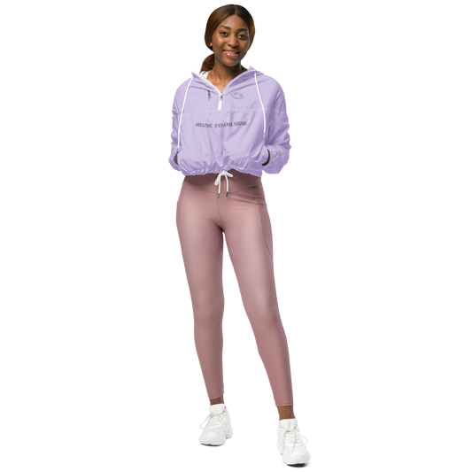 Lavender Shine Windbreaker – Vaallá Collection