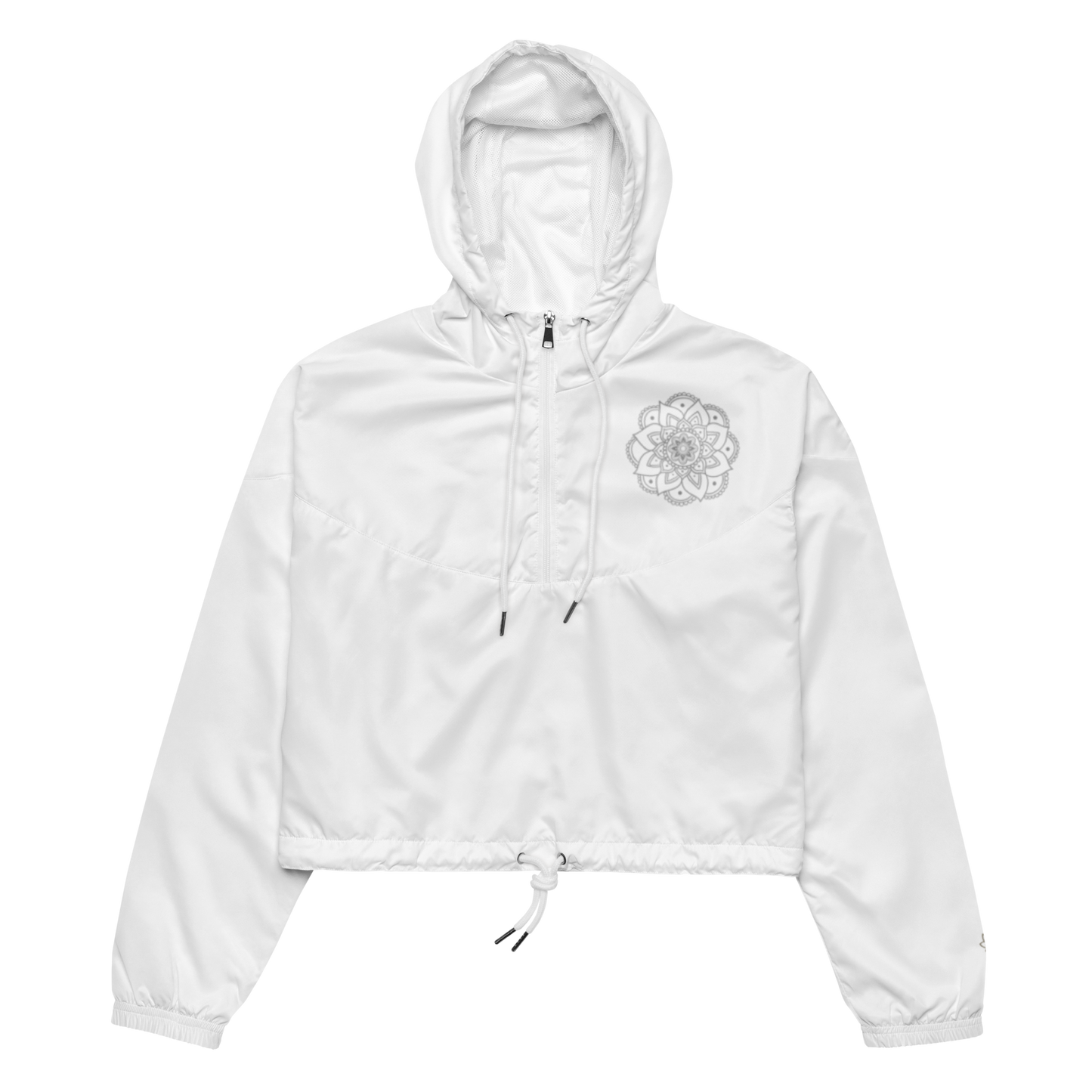 White Mandala Windbreaker – Vaallá Collection