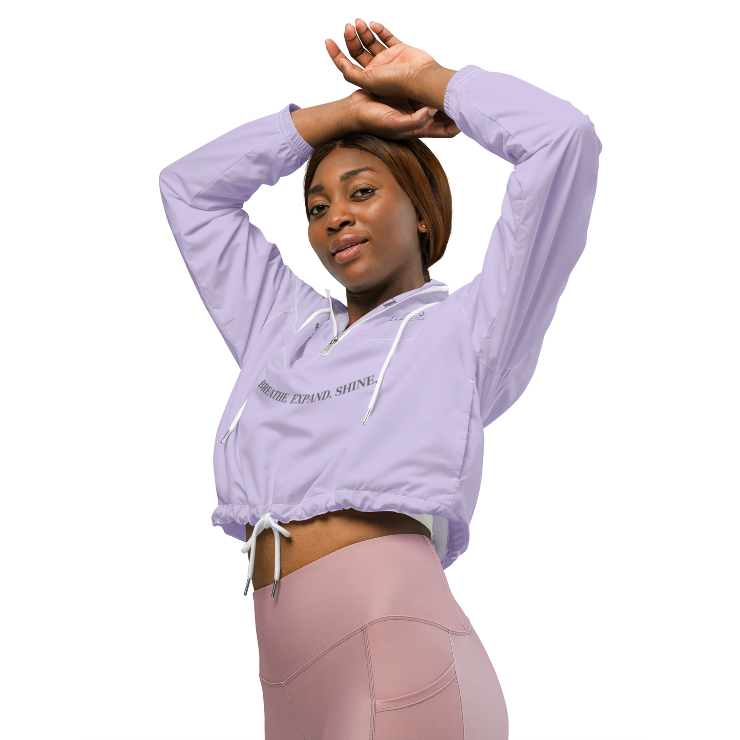 Lavender Shine Windbreaker – Vaallá Collection