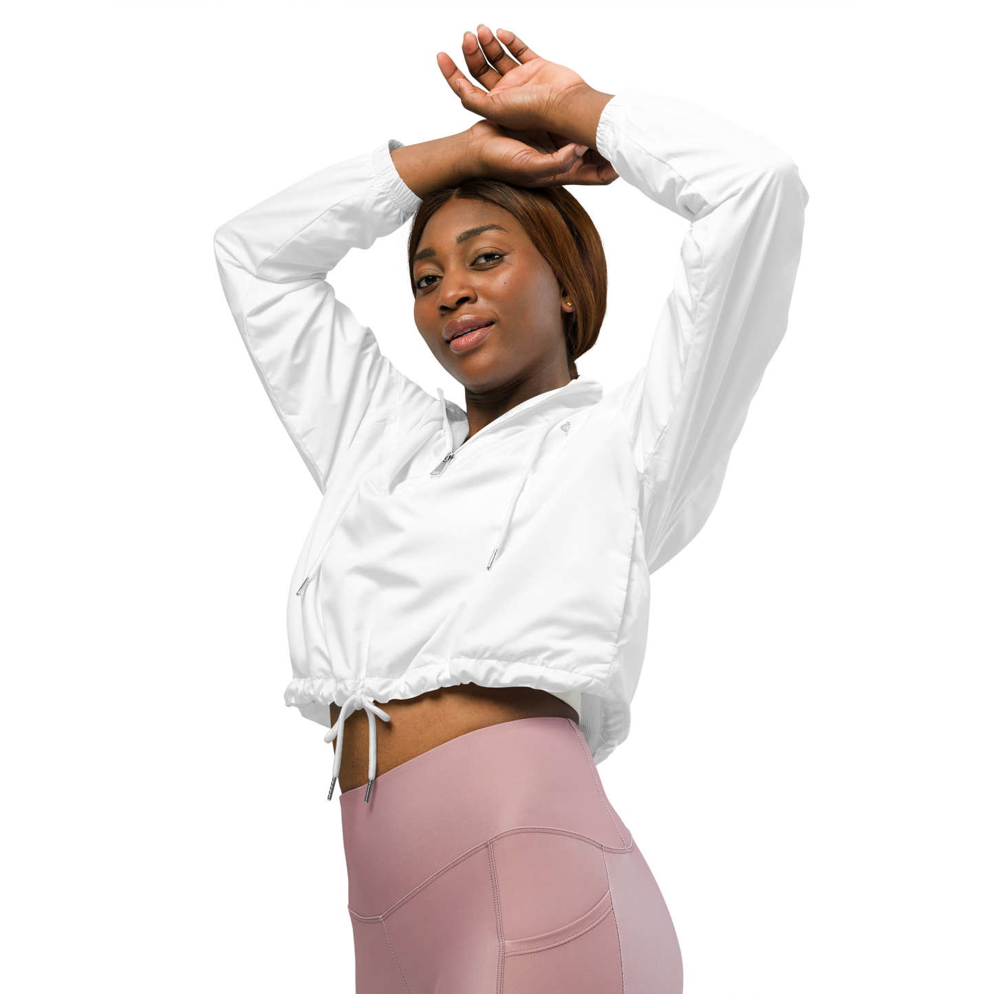 White Mandala Windbreaker – Vaallá Collection