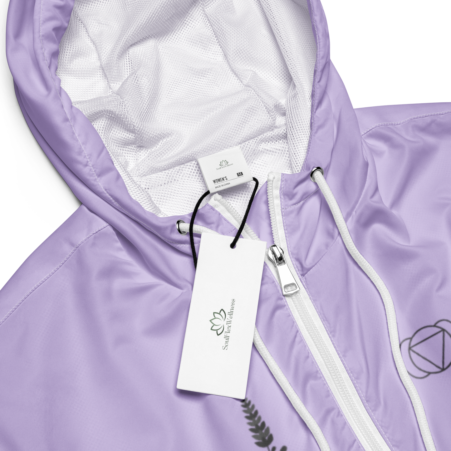 Lavender Shine Windbreaker – Vaallá Collection