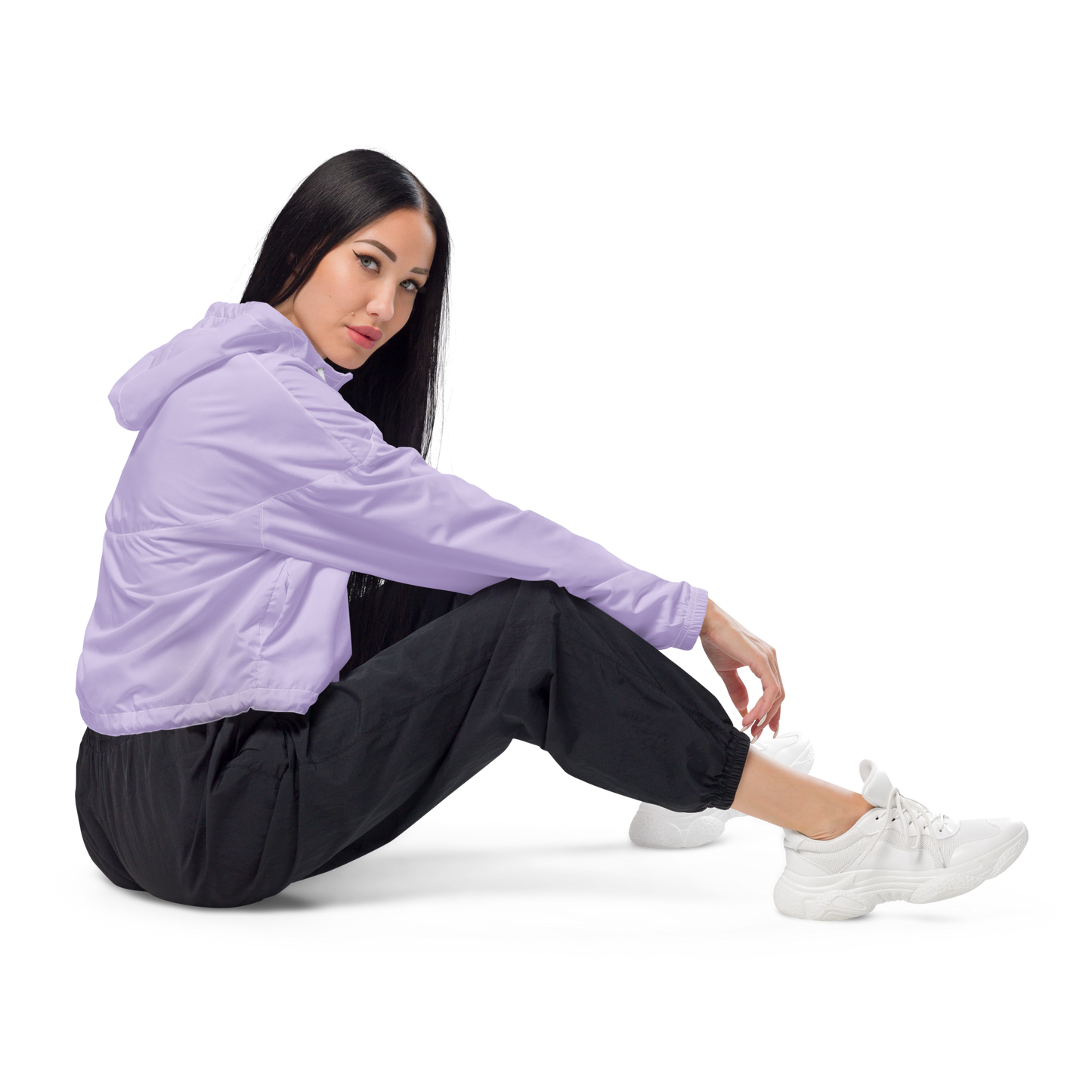 Lavender Shine Windbreaker – Vaallá Collection