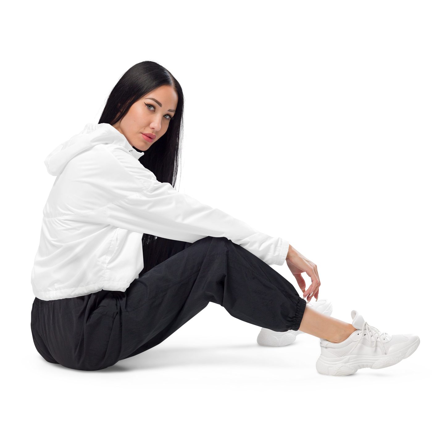 White Mandala Windbreaker – Vaallá Collection