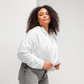 White Mandala Windbreaker – Vaallá Collection