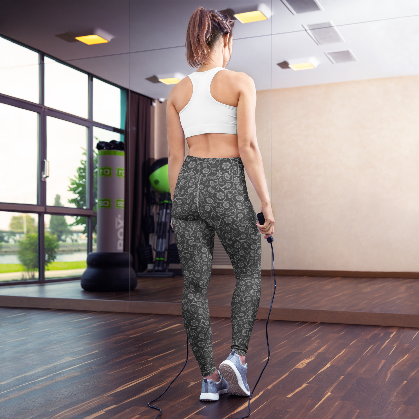 Rooted Floral Leggings – Vaallá Collection