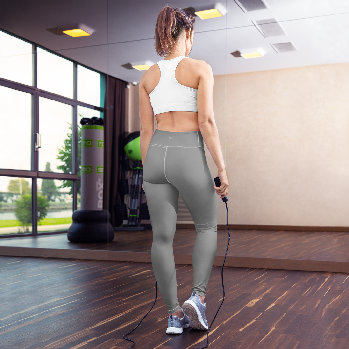 Grey Mandala Leggings – Vaallá Collection