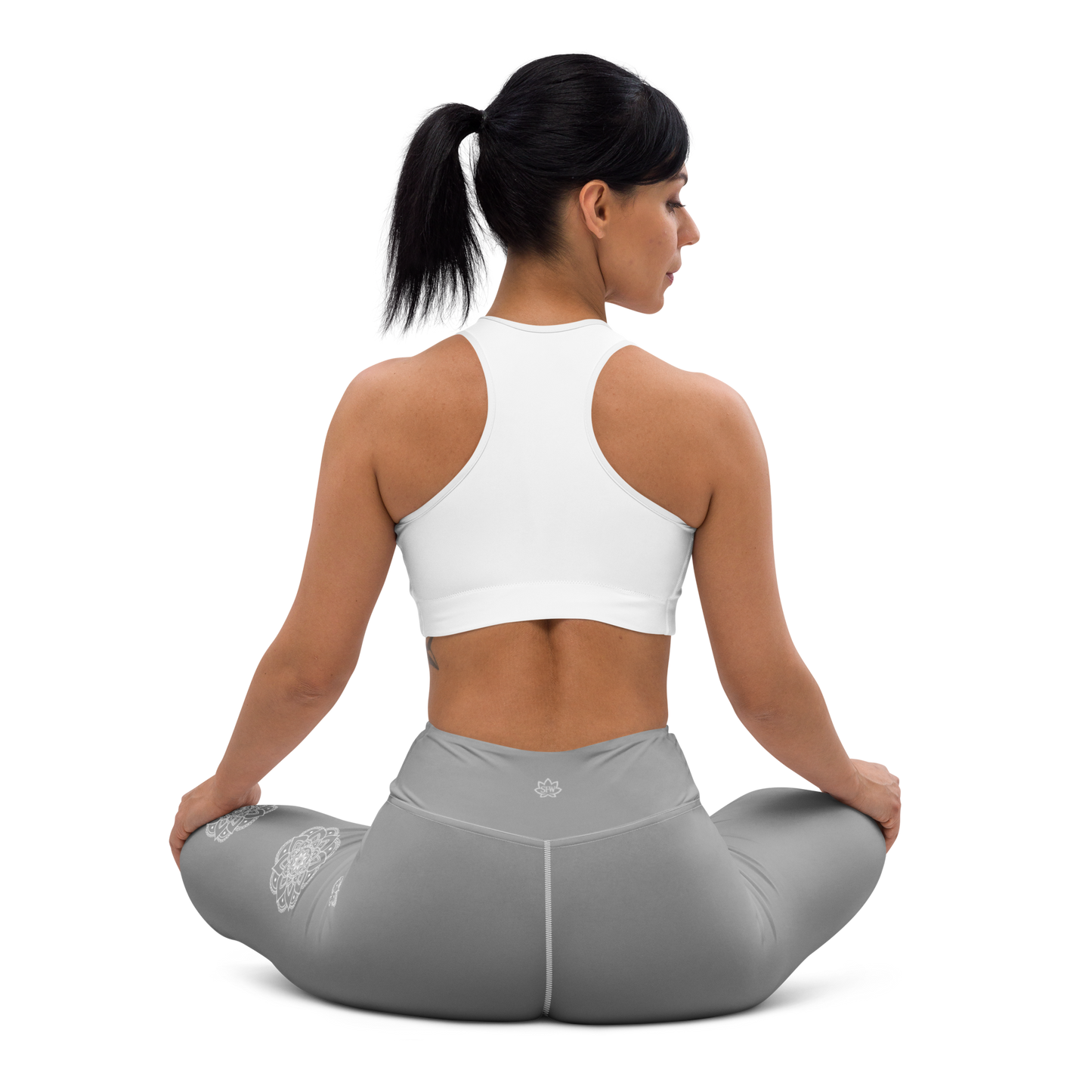 Grey Mandala Leggings – Vaallá Collection