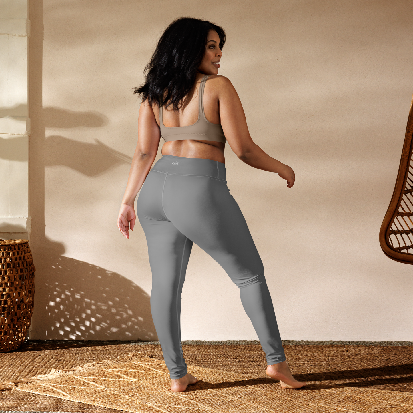 Grey Mandala Leggings – Vaallá Collection