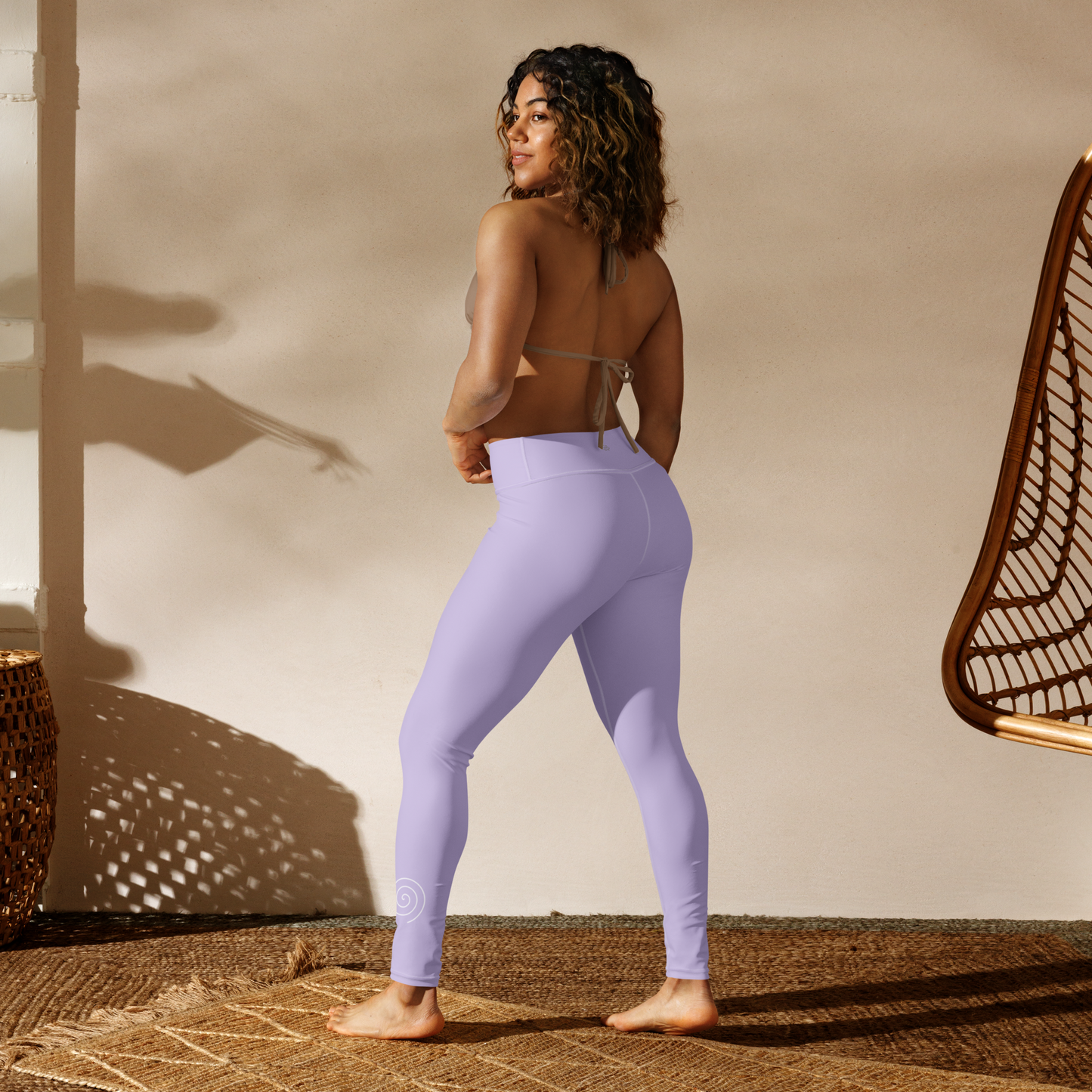 Lavender Spiral Leggings – Vaallá Collection