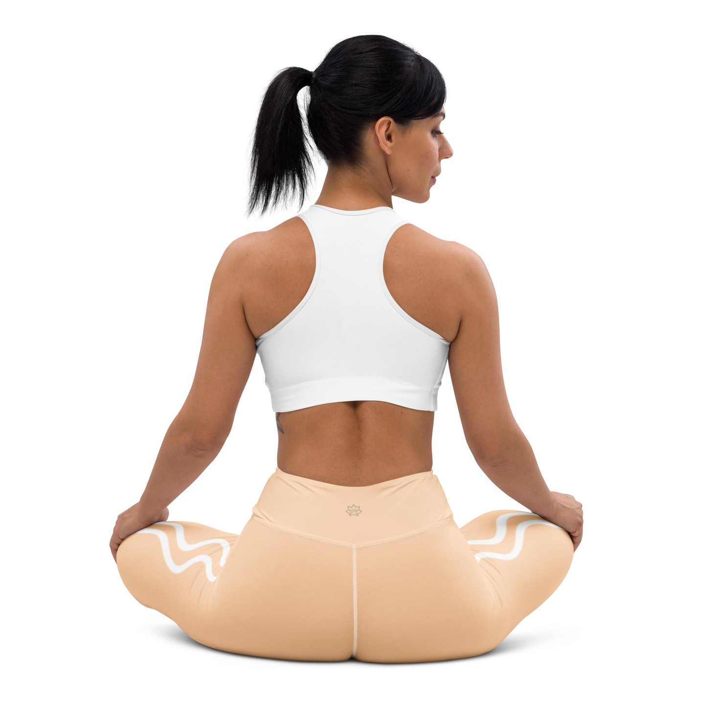 Beige Flow Leggings – Vaallá Collection