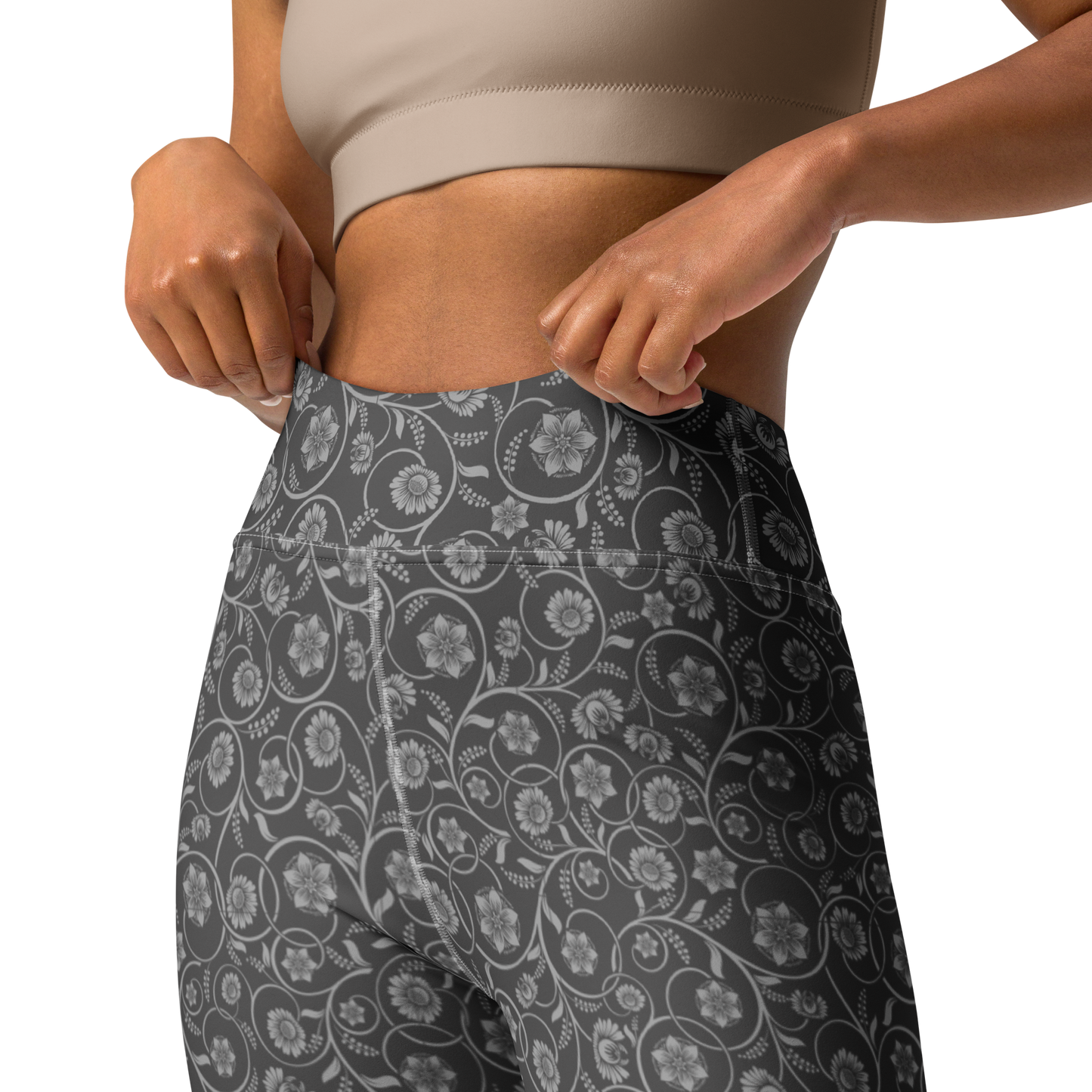 Rooted Floral Leggings – Vaallá Collection