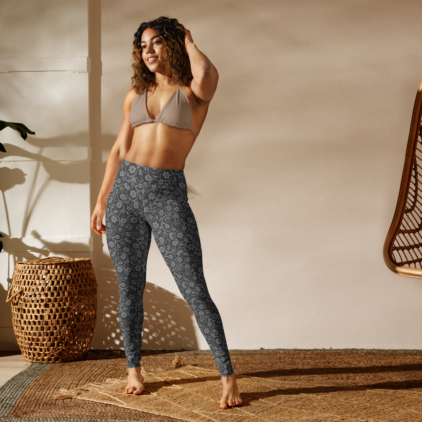 Rooted Floral Leggings – Vaallá Collection