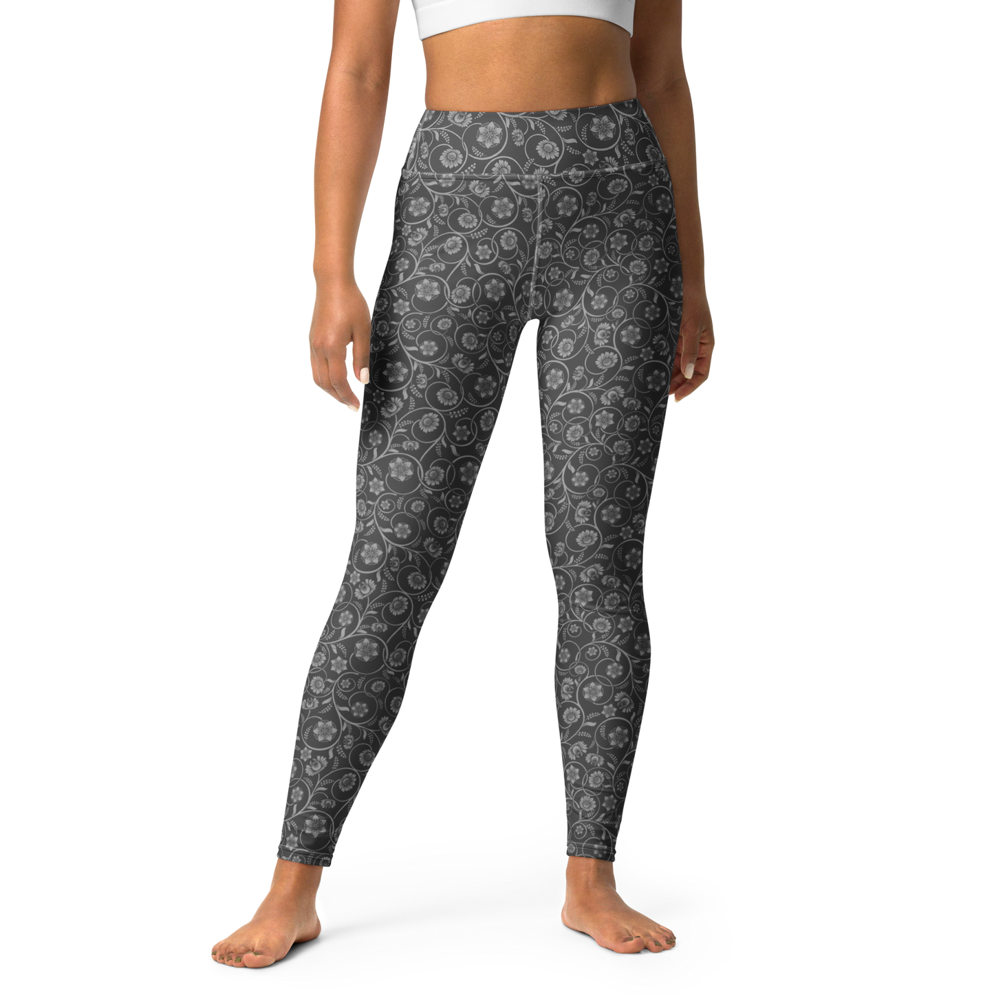 Rooted Floral Leggings – Vaallá Collection