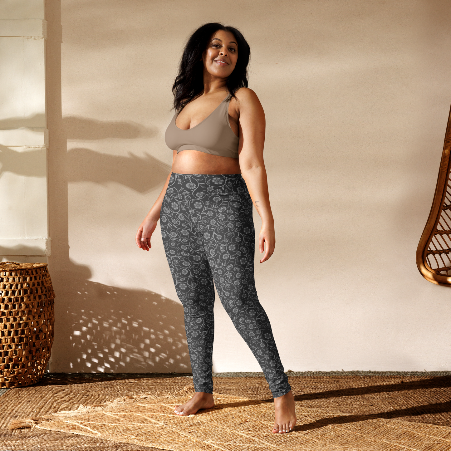 Rooted Floral Leggings – Vaallá Collection