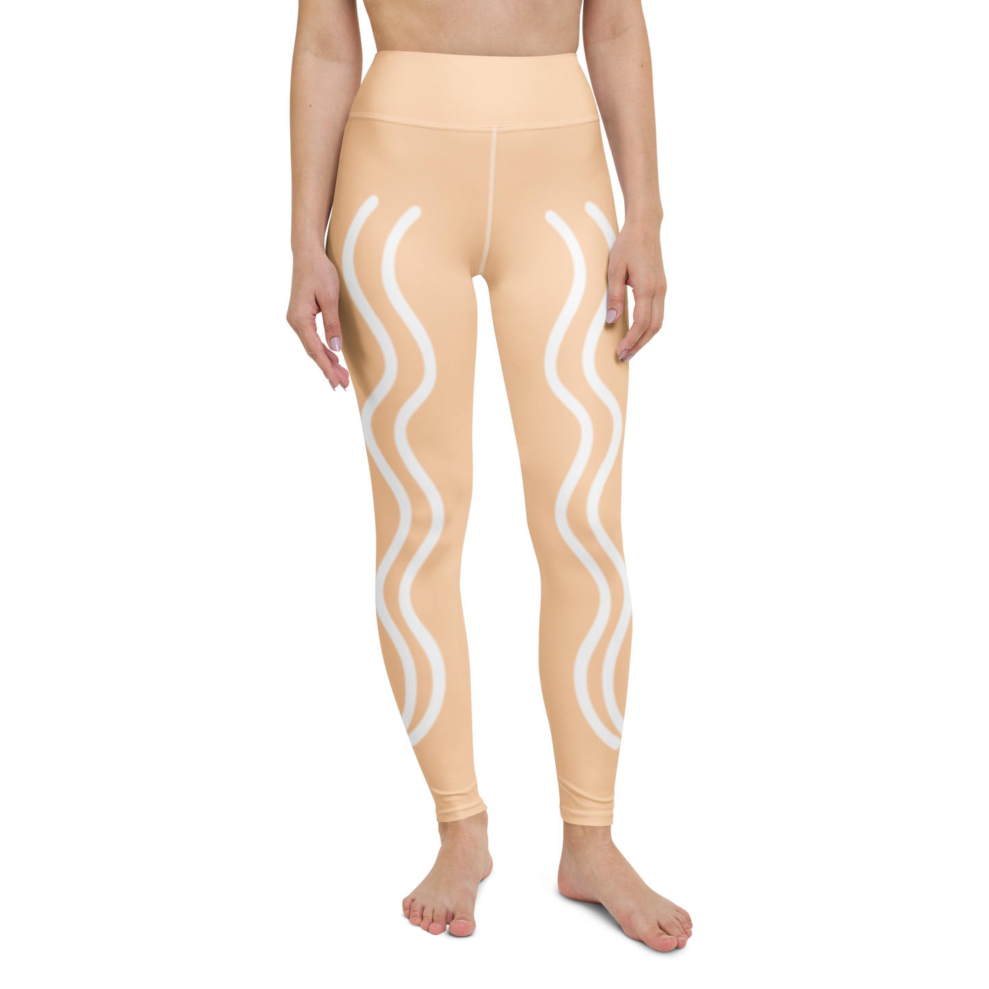 Beige Flow Leggings – Vaallá Collection