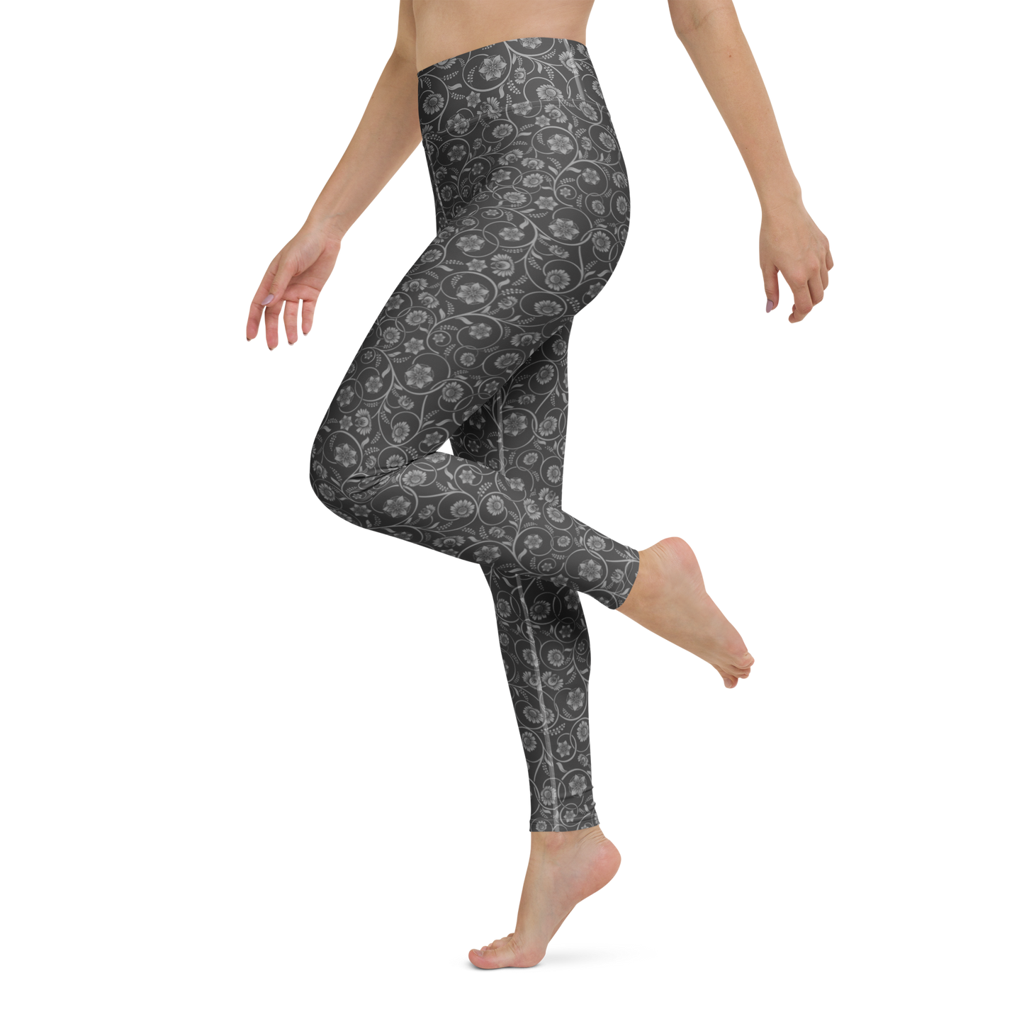 Rooted Floral Leggings – Vaallá Collection