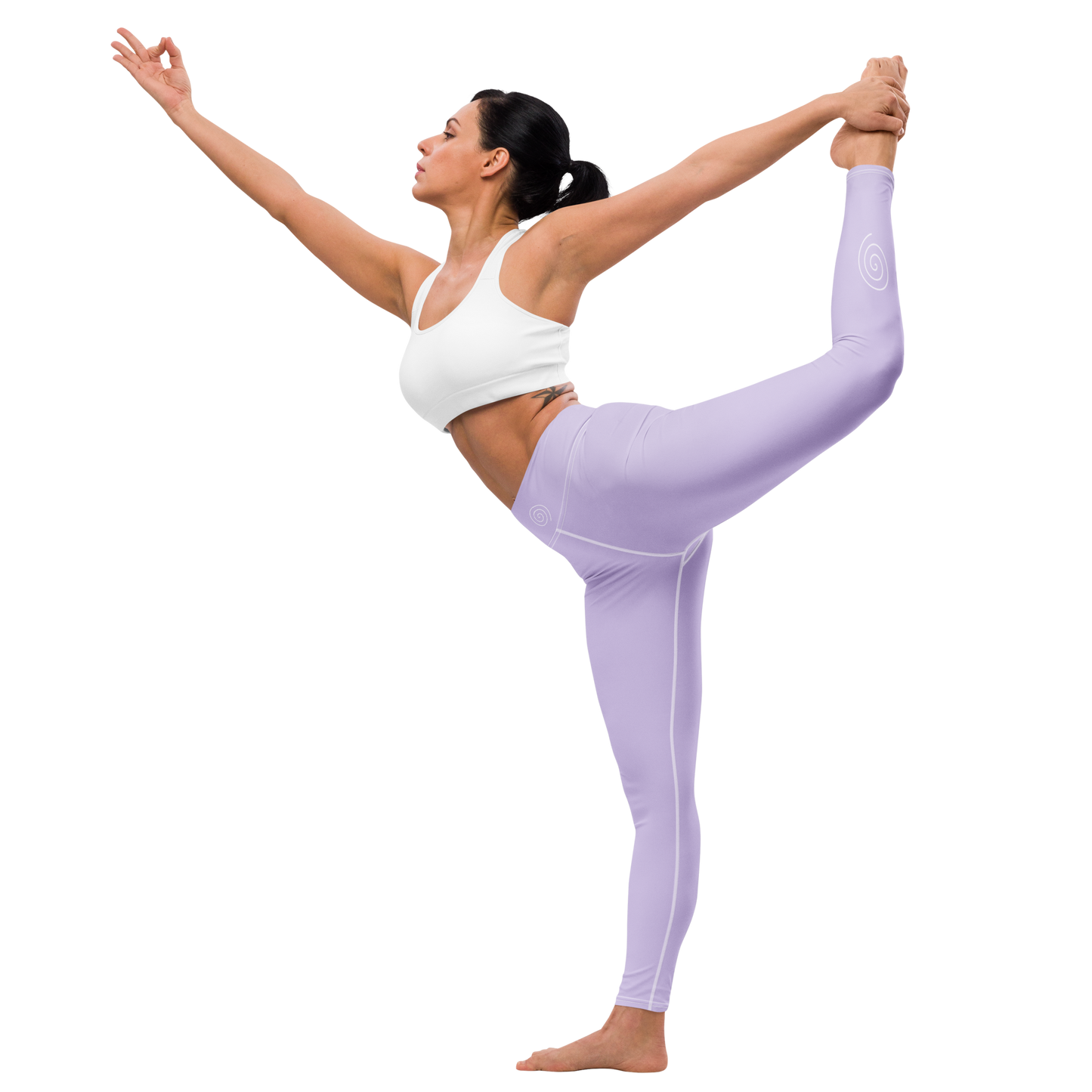 Lavender Spiral Leggings – Vaallá Collection