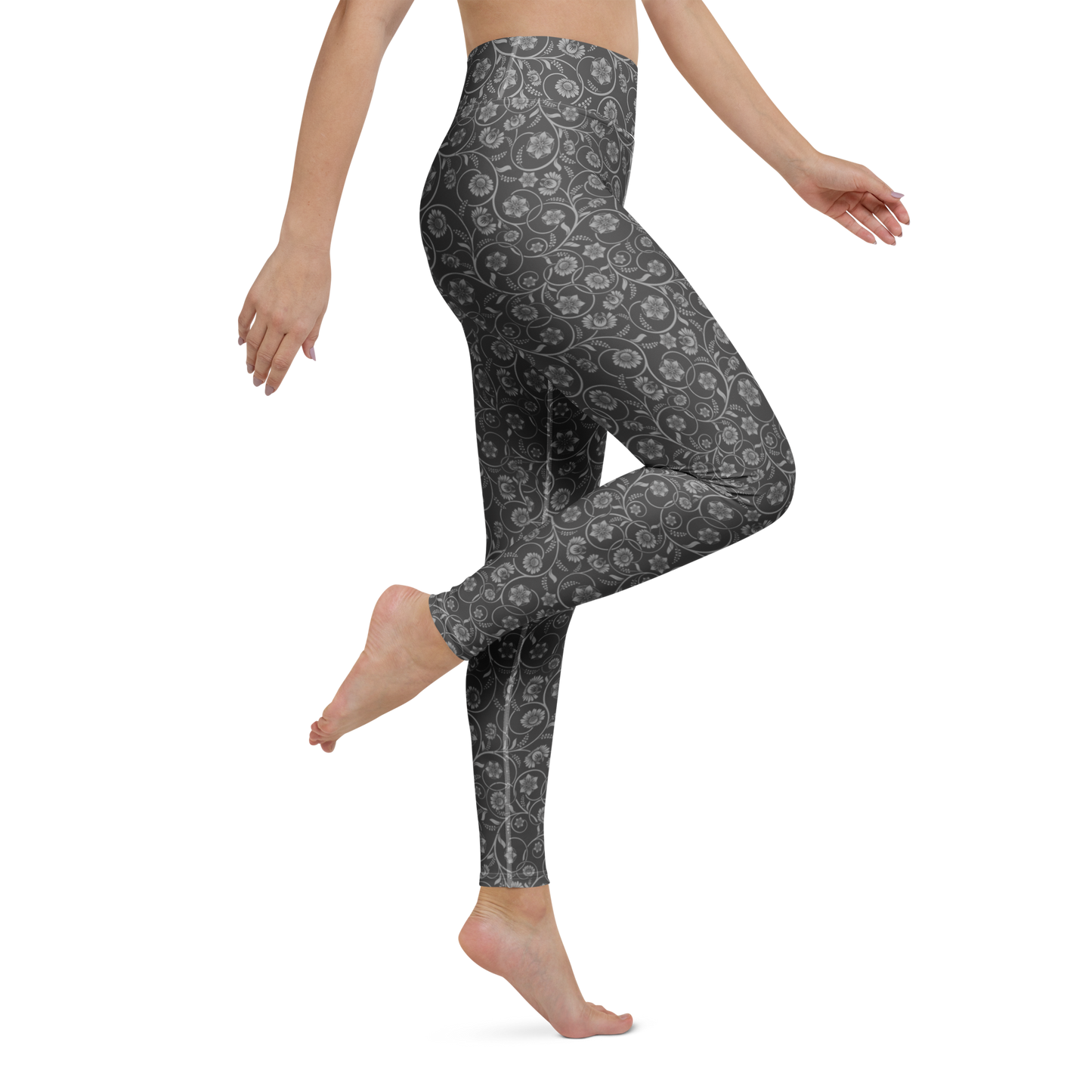 Rooted Floral Leggings – Vaallá Collection