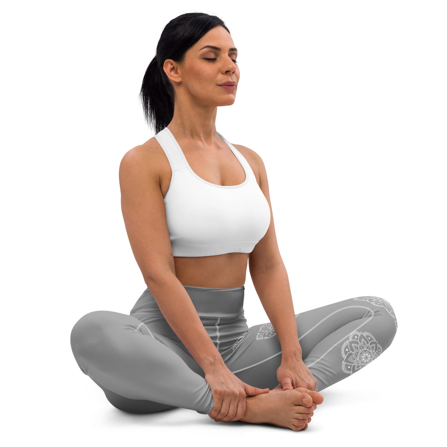 Grey Mandala Leggings – Vaallá Collection