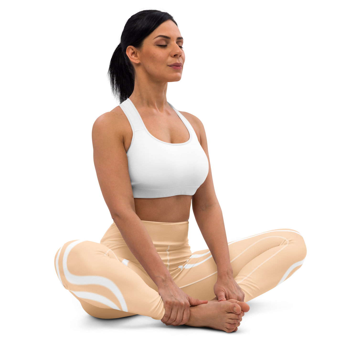 Beige Flow Leggings – Vaallá Collection