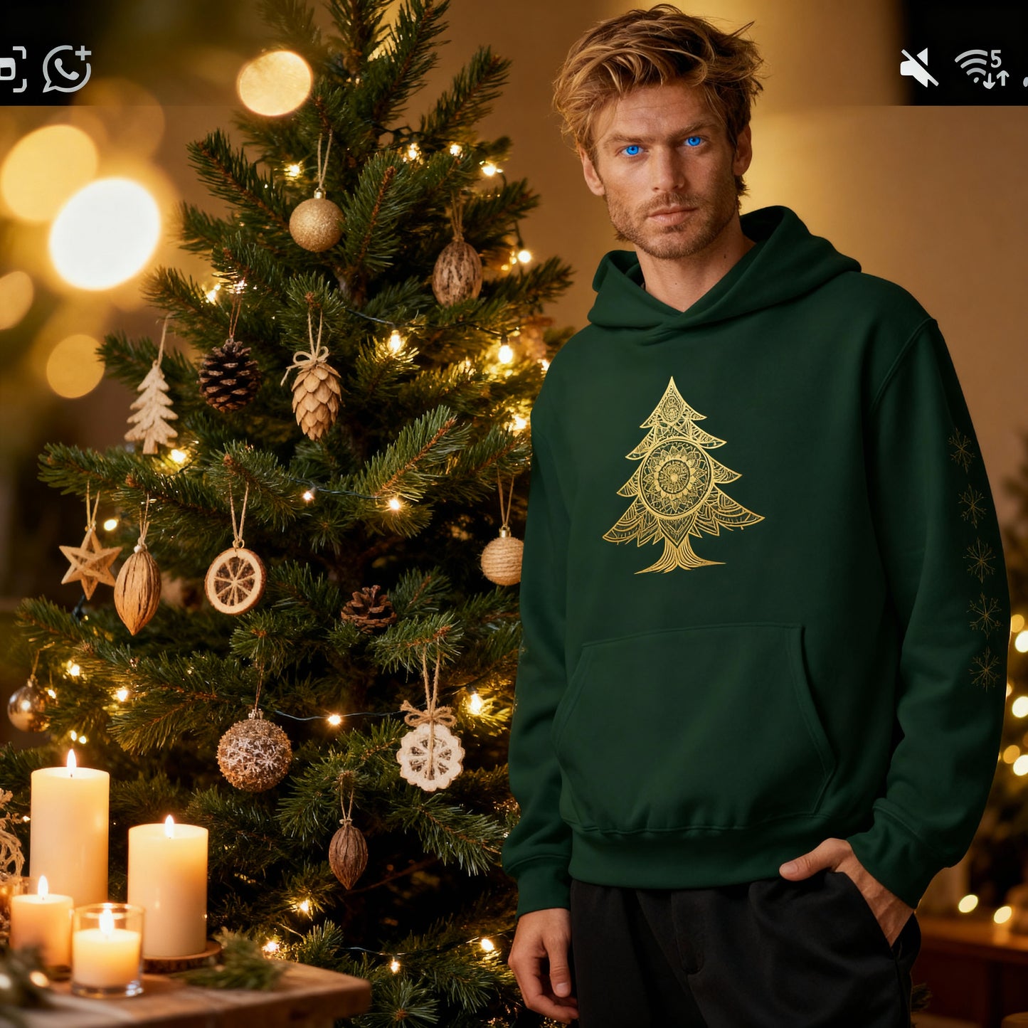 🎄 Sacred Tree Hoodie