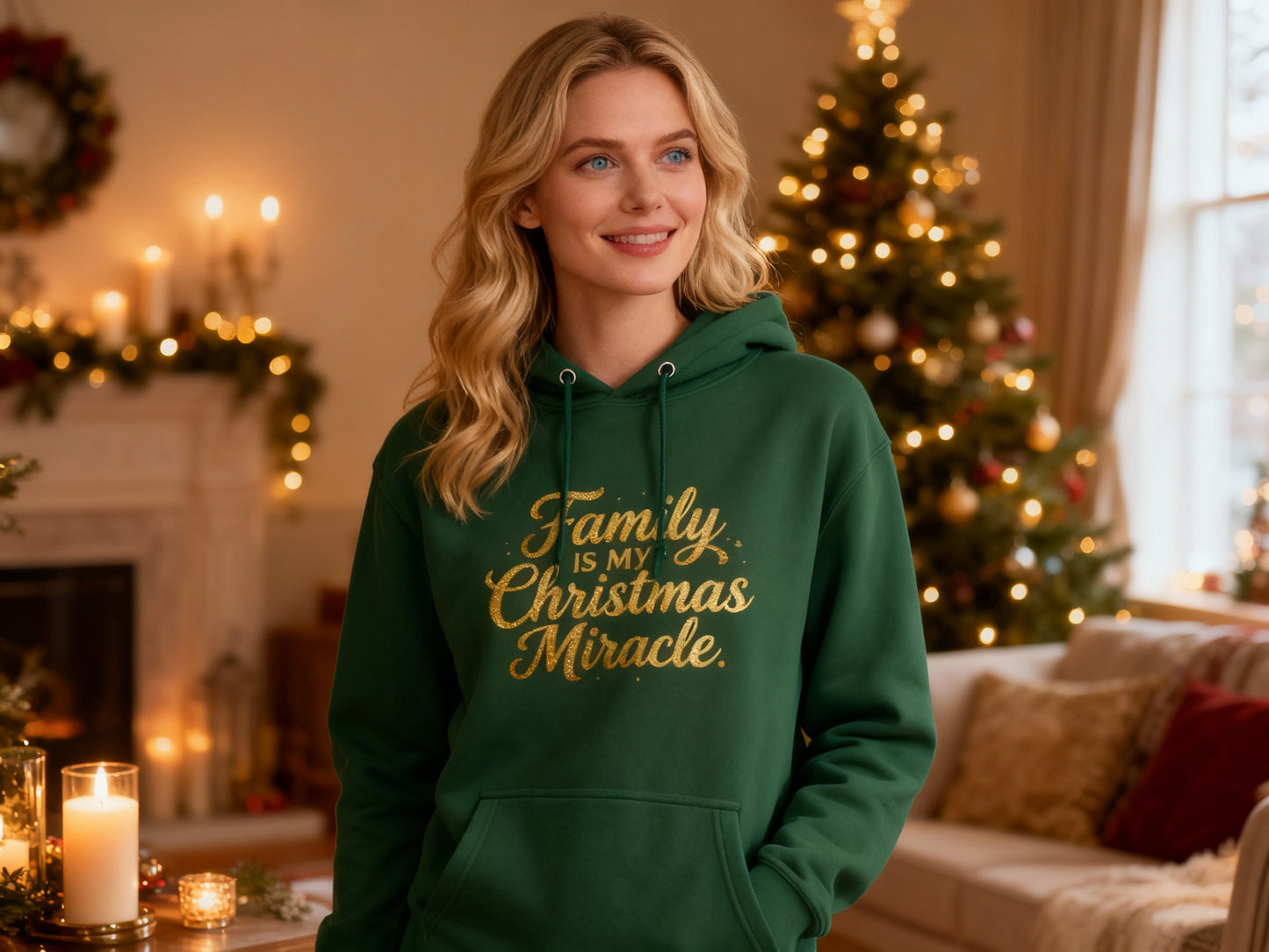 ✨ Christmas Family Miracle Hoodie