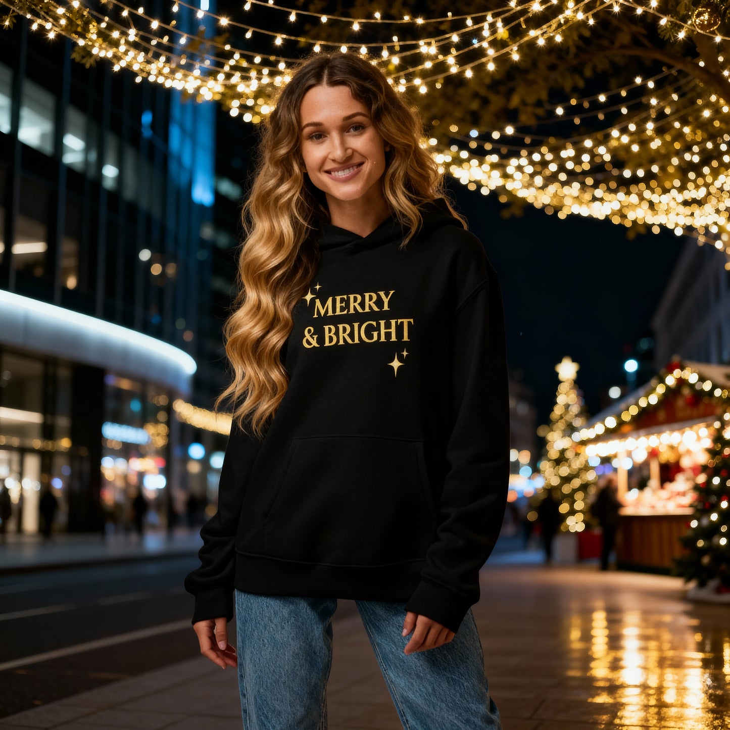 Merry & Bright Hoodie