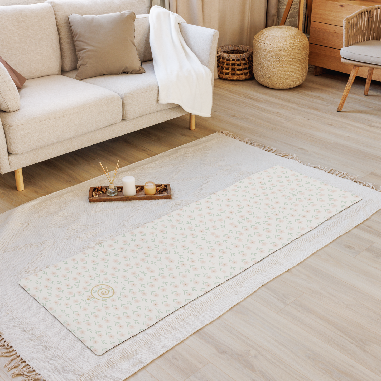 Soul Flowers Yoga Mat